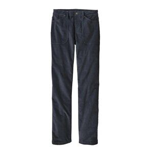 Patagonia Womens Grand Pitch Corduroy Pants‎ Navy Blue Sz 28 Organic Cotton